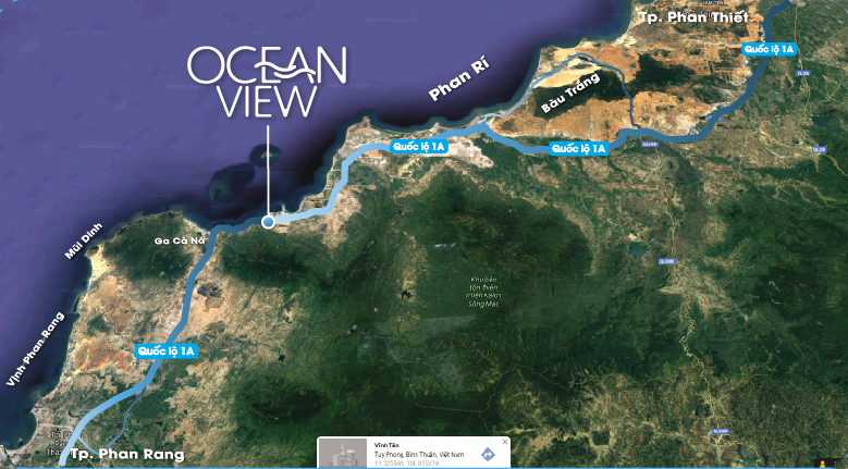 Vị trí dự án Ocean View