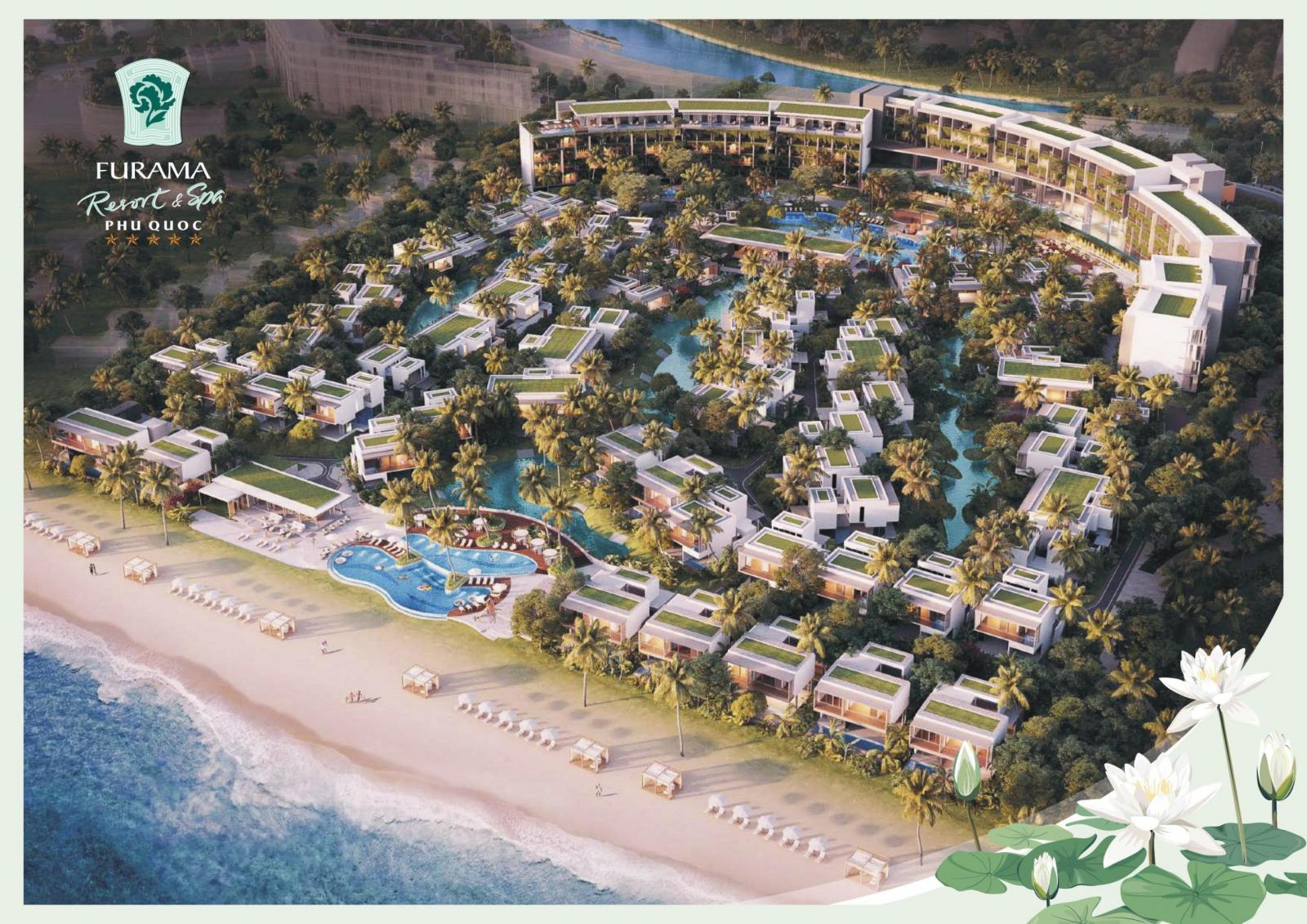 Phối cảnh tổng thể dự án Furama Resort & Spa Phú Quốc
