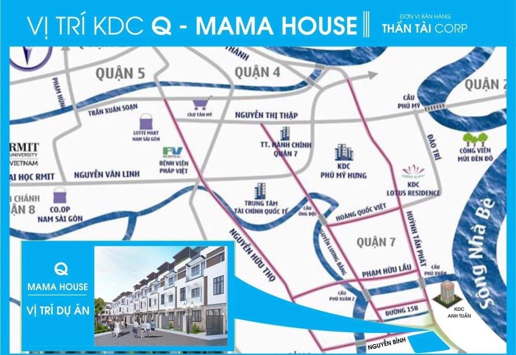 Vị trí dự án Q-Mama House