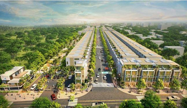 Phối cảnh tổng thể dự án Khu dân cư Garden House Bình Thuận