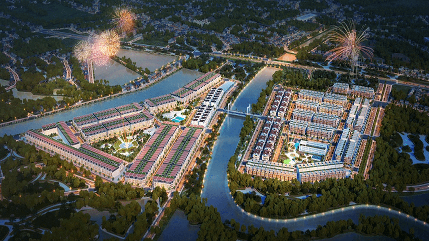 Phối cảnh tổng thể dự án TNR Grand Palace River Park Uông Bí