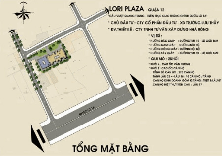Hạ tầng, quy hoạch của Cao ốc căn hộ & văn phòng cho thuê LORI PLAZA | ảnh 1