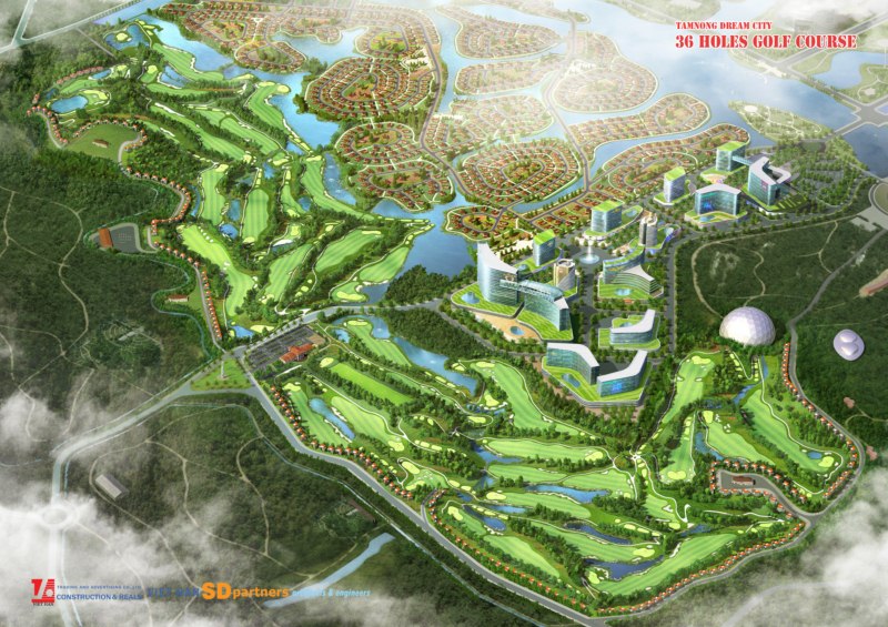 Hạ tầng, quy hoạch của Khu đô thị Sinh thái - Du lịch Nghỉ dưỡng - Thể thao Tam Nông (Dream City) | ảnh 2